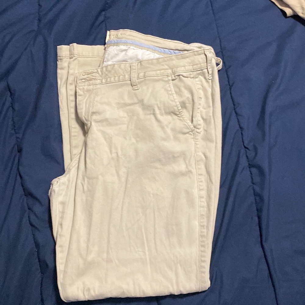 Arizona Jean Co. Khaki pants. Size 18 Jr. plus. GUC